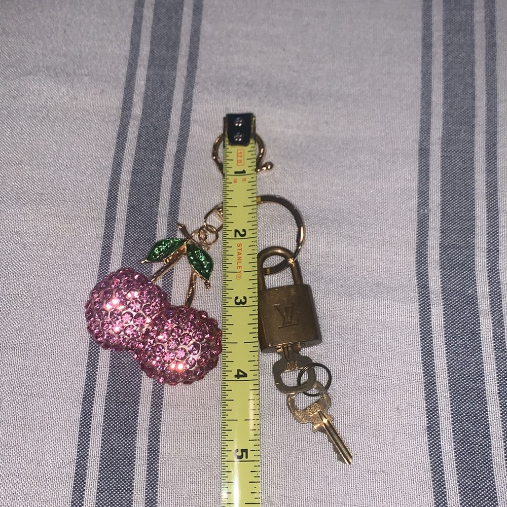 Louis Vuitton Lock And Key Plus Unbranded Cherry … - image 5